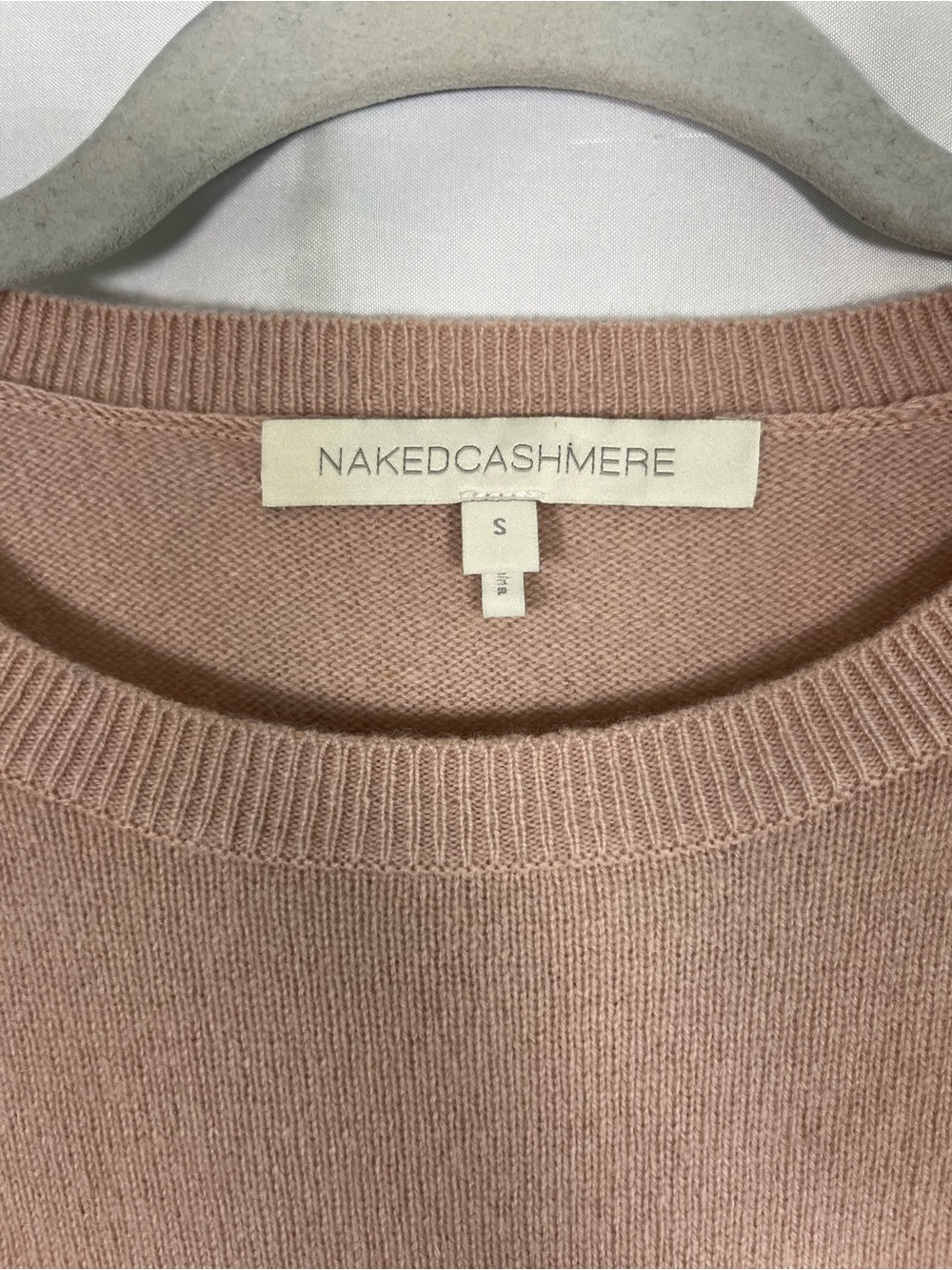Naked cashmere 100% cashmere classic crew neck relaxed fit sweater Sz s - Picture 3 of 8